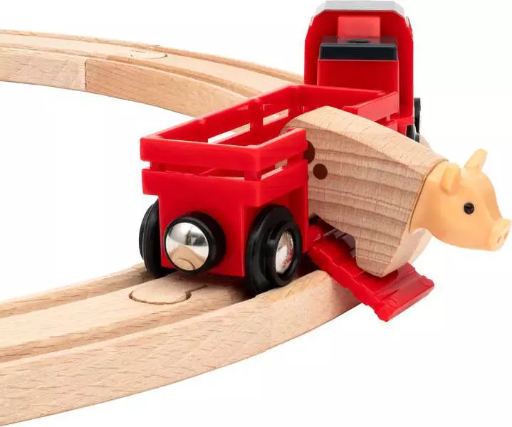 BRIO World Train Set Animal Farm Set