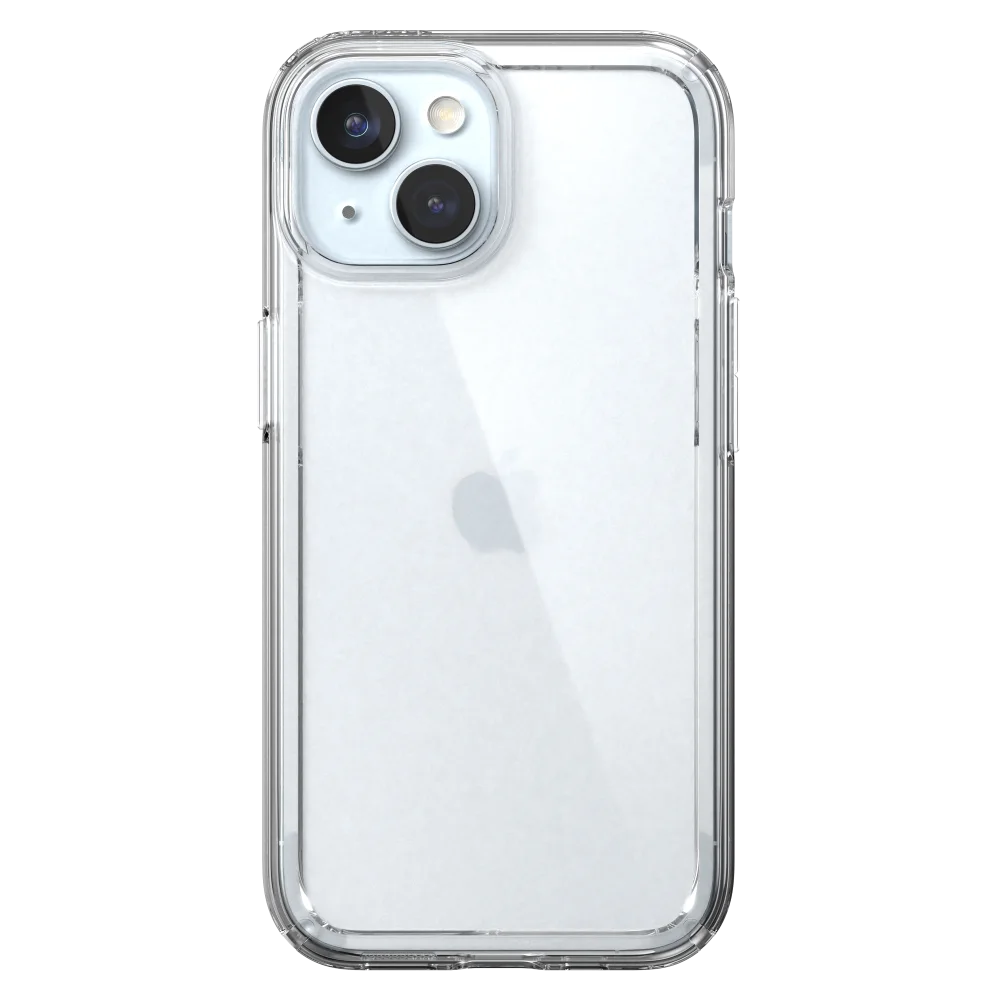 Speck - Gemshell Grip Case for iPhone 15 / 14 / 13 / iPhone 16e - Clear