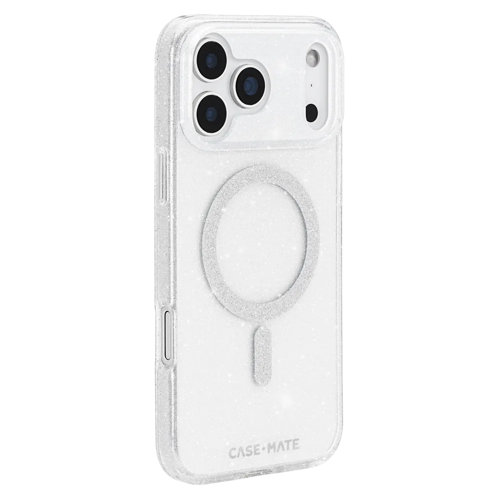 Case-Mate - Twinkle MagSafe Case for Apple iPhone 17 Pro Max - Twilight Silver