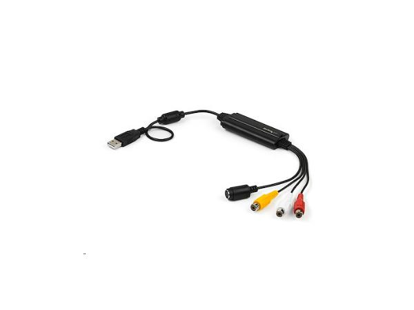 USB VIDEO CAPTURE ADAPTER - S VIDEO / COMPOSITE TO USB 2.0