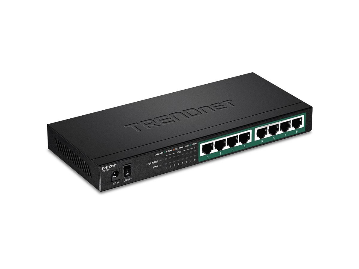 8-Port Gigabit PoE+ Switch (65W)