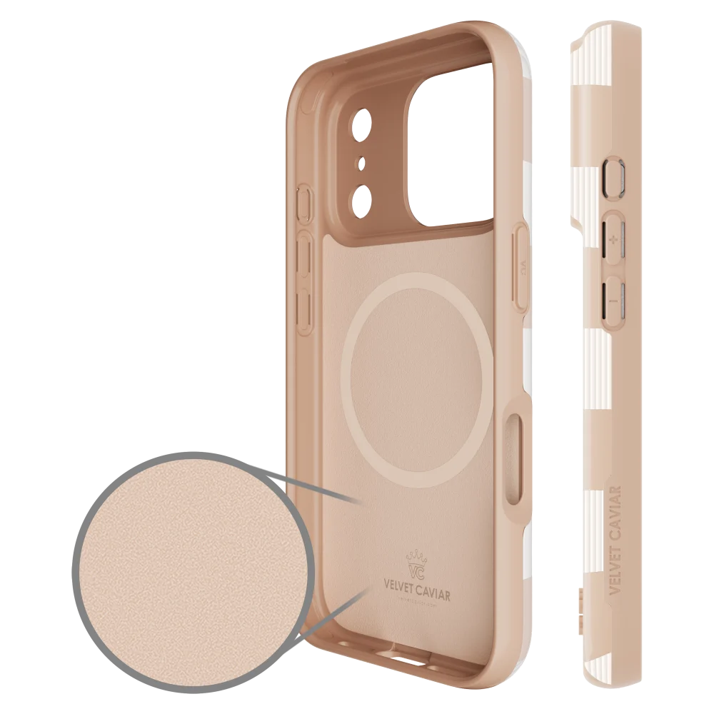 VELVET CAVIAR - MagSafe Case for Apple iPhone 17 Pro - Nude Vibe Checker