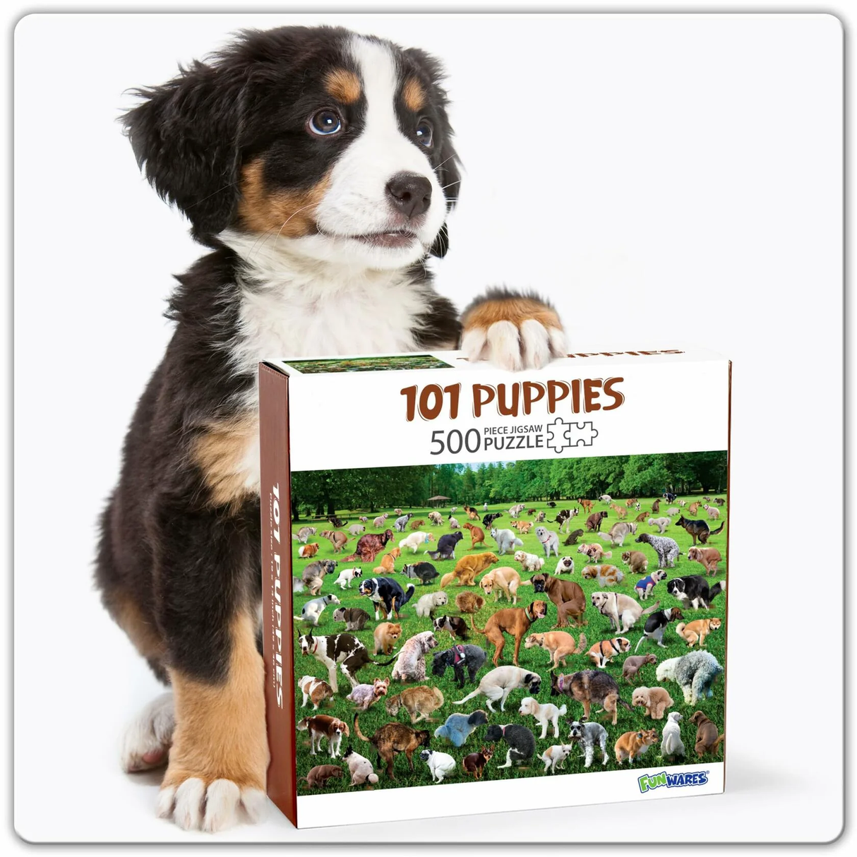 Funwares Original 101 Puppies Puzzle – 500-Piece