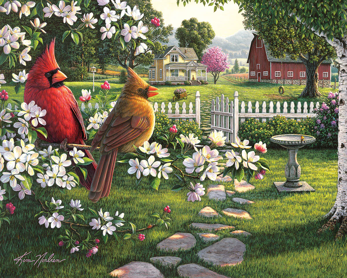 White Mountain Puzzles - Country Life Seek and Find (1964pz) - 1000 Piece Jigsaw Puzzle