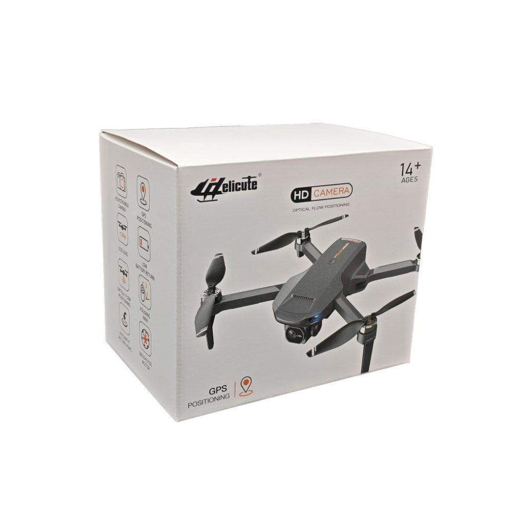 720p WiFi Camera Drone – Brushless Motor, 25 Min Flight Time, up to 1,640 ft Range, Auto Hover & Optical Flow, Easy Control, Real-Time Video Streaming
