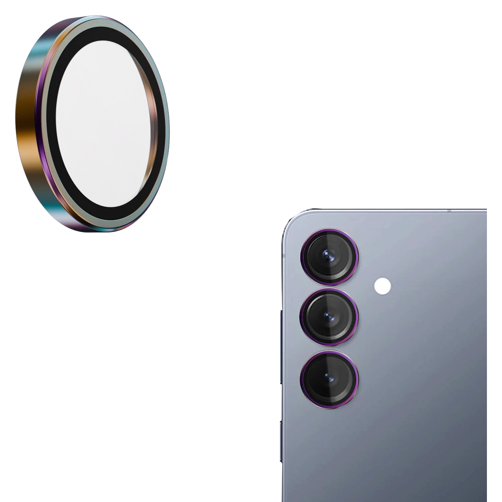 Gadget Guard - Camera Lens Protector for Samsung Galaxy S25 Plus - Black