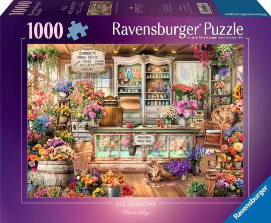 All Seasons Flower Shop 1000 Pc Puzzle