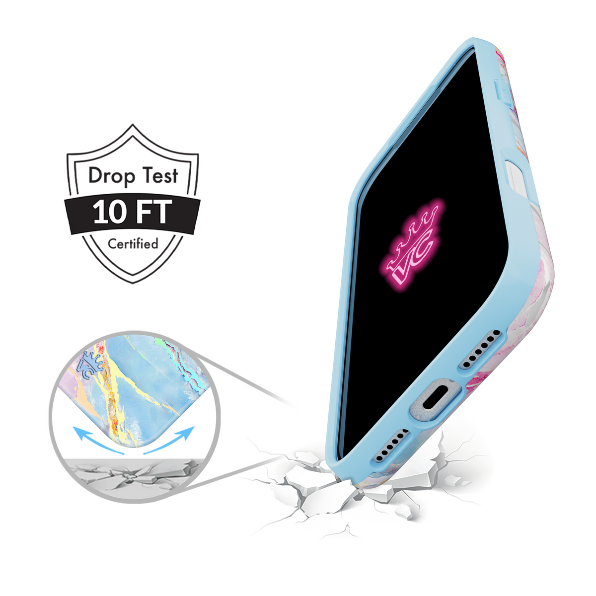 VELVET CAVIAR - MagSafe Case for Apple iPhone 17 Pro Max - Holo Moonstone
