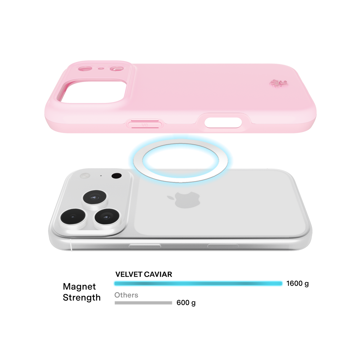 Velvet Caviar MagSafe Case for Apple iPhone 17 Pro - Strawberry Milk