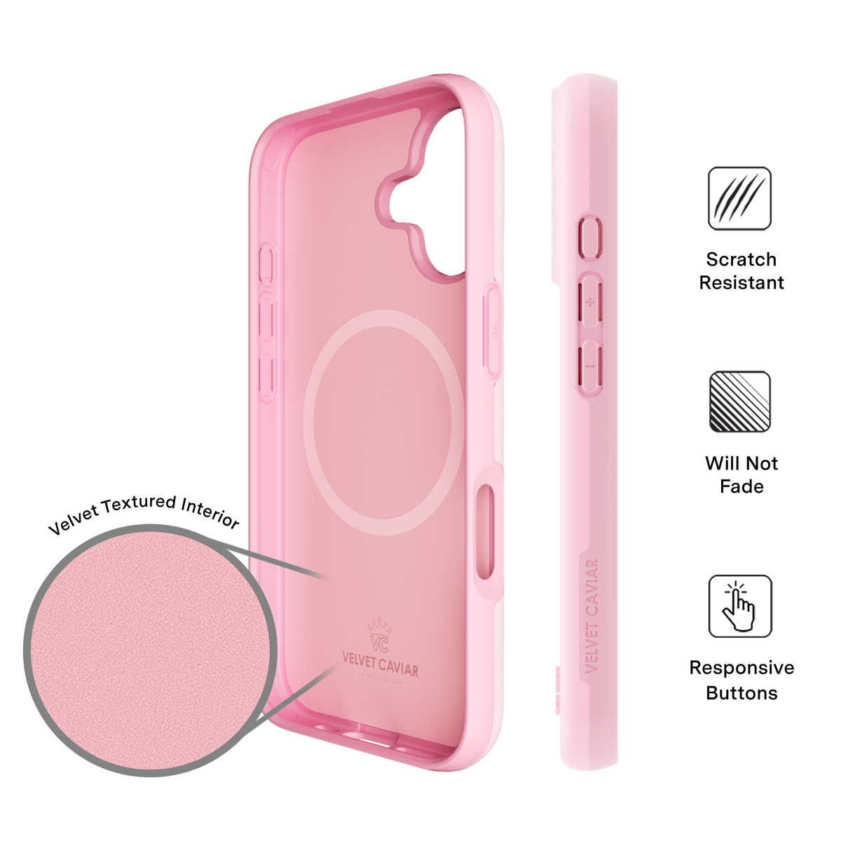 Velvet Caviar MagSafe Case for Apple iPhone 17 Pro - Strawberry Milk