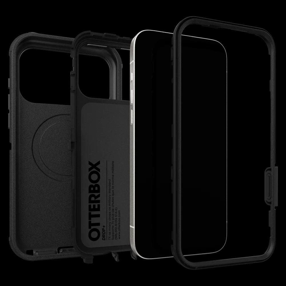 OtterBox - Defender Pro MagSafe Case with Camera Control for Apple iPhone 17 Pro Max - Black
