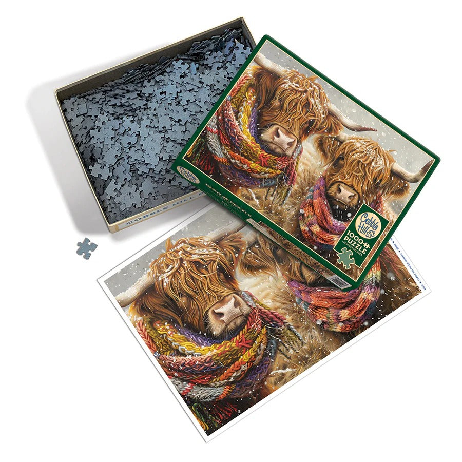 Cobble Hill Brrr! 1000 Piece Puzzle | AI Assistance