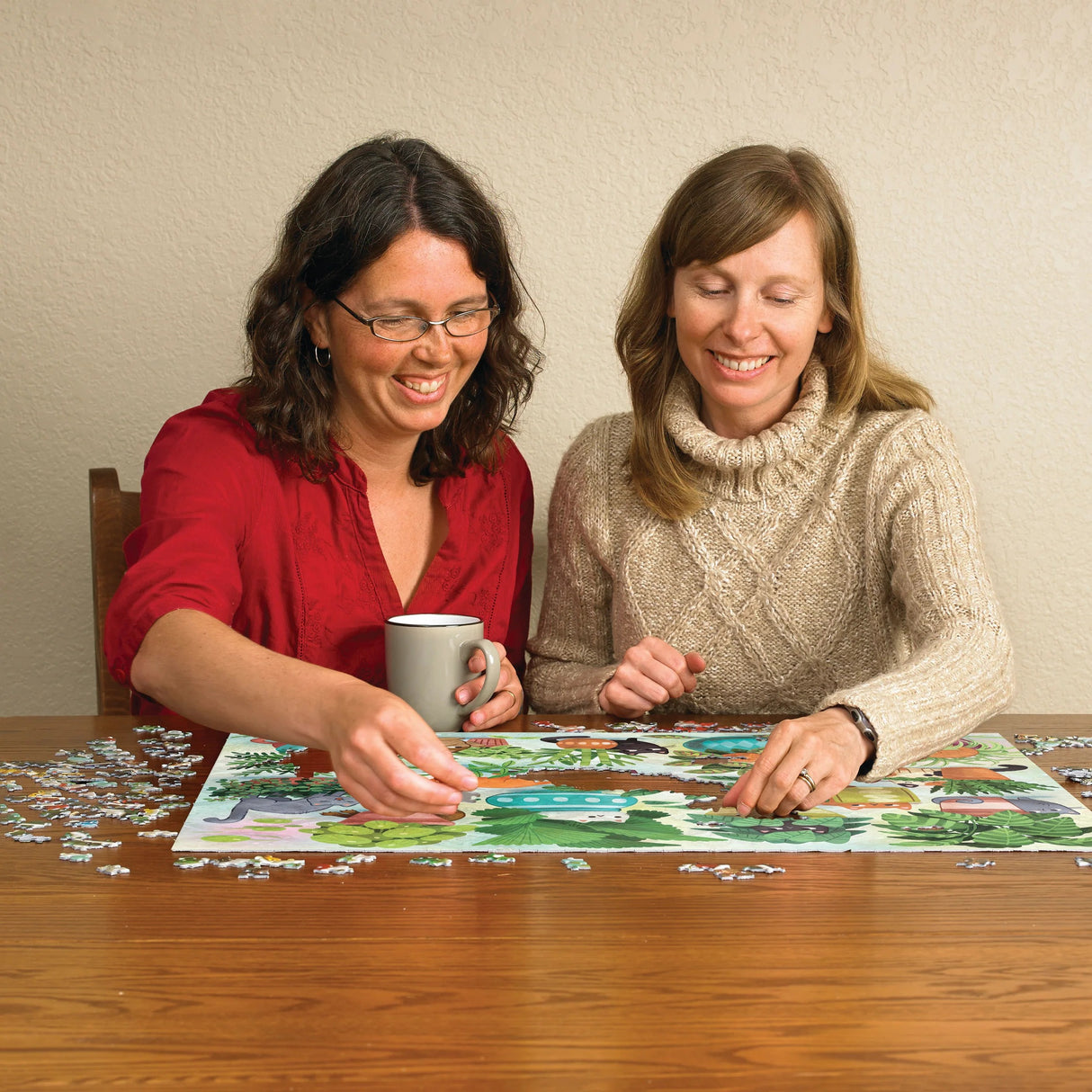 Cobble Hill Cat vs. Plants 500 Piece Puzzle