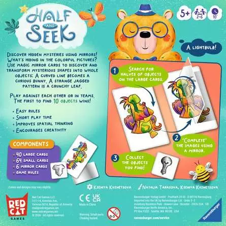 Half and Seek Game