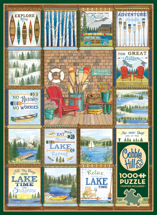 Cobble Hill Lake Country 1000 Piece Puzzle