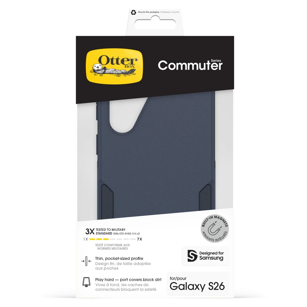 OtterBox - Commuter Magnetic Case for Samsung Galaxy S26 - Riverside