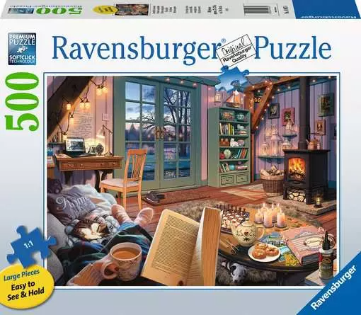 Ravensburger Cozy Retreat 500 pc Large Format