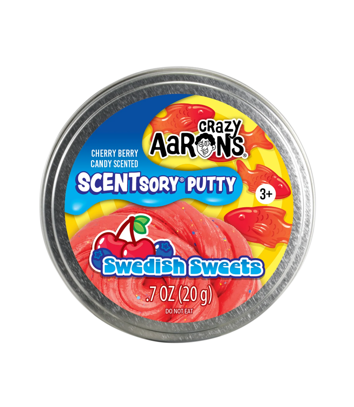 Crazy Aaron's Scentsory Swedish Sweets Thinking Putty