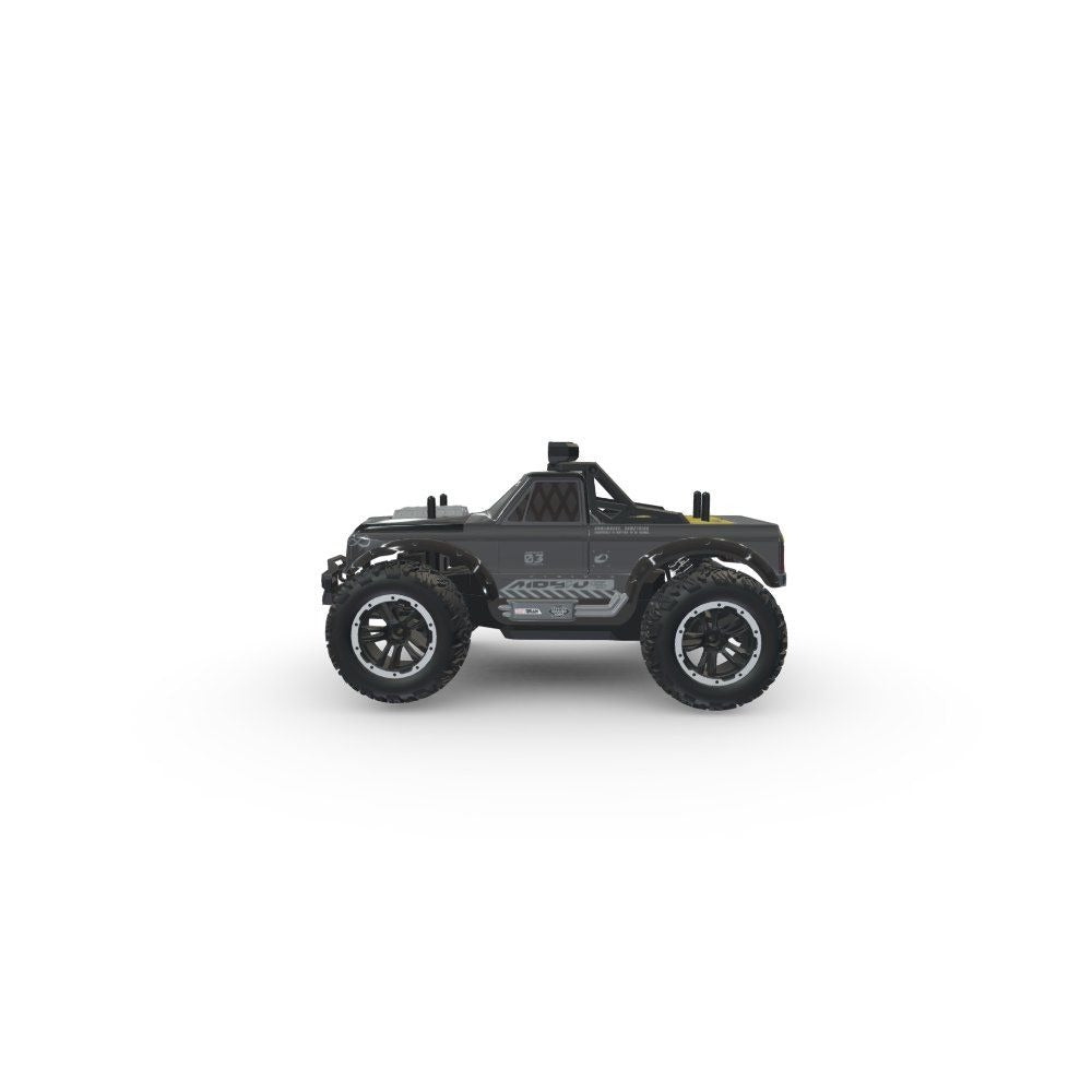 Off-Road RC Stunt Truck, LED lights- Gray