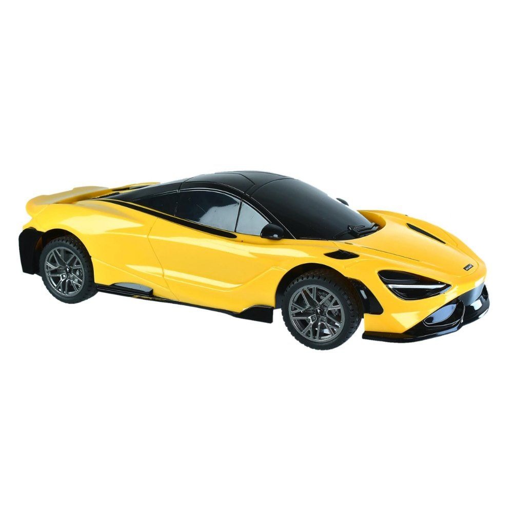 McLaren 765LT RC Car (1:18) – Authentic Replica, Full-Function Remote, 4.6 mph, 164 ft Range, 40-Min Playtime, Yellow
