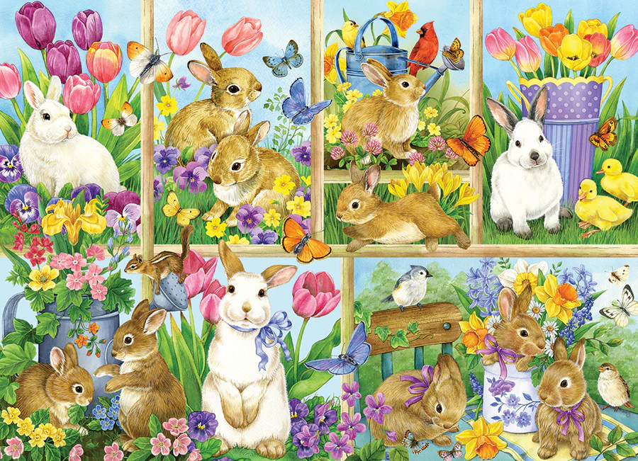 Cobble Hill Tulip Time | 500 Piece puzzle