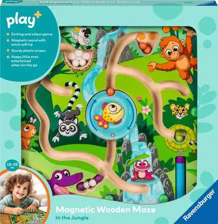 Ravensburger Magnetic Wooden Maze: Jungle