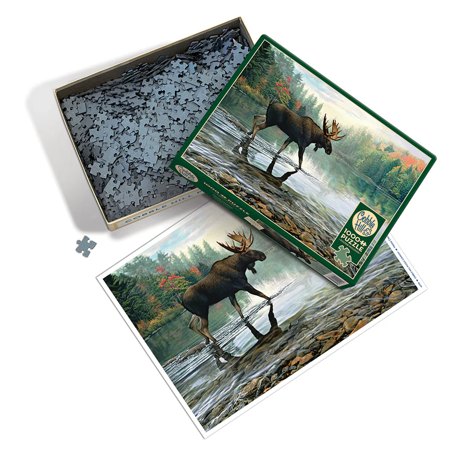 Cobble Hill Moose Crossing | 1000 Piece Puzzle