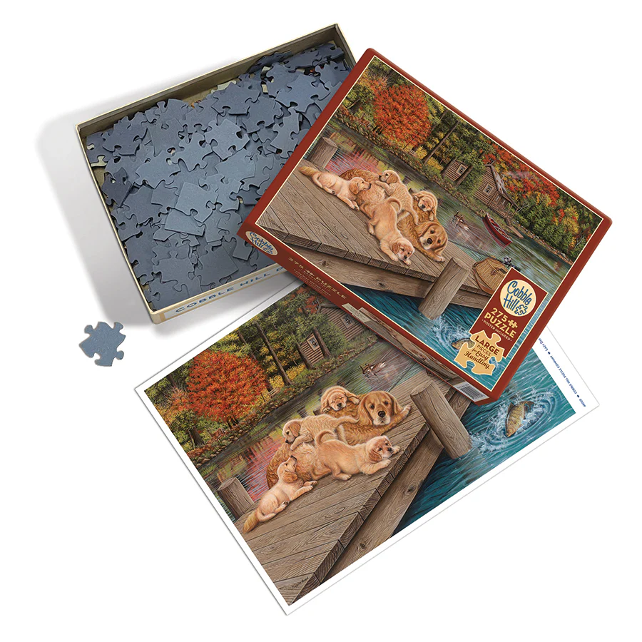 Lazy Day on the Dock | Easy Handling 275 Piece Puzzle