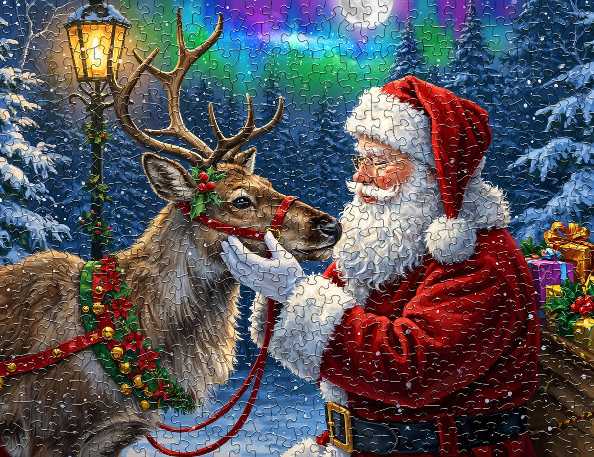 Springbok Santa's Favorite Reindeer 500 Piece