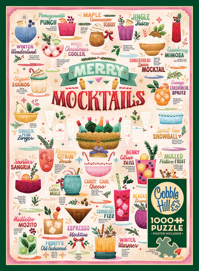 Cobble Hill Merry Mocktails | 1000 Piece