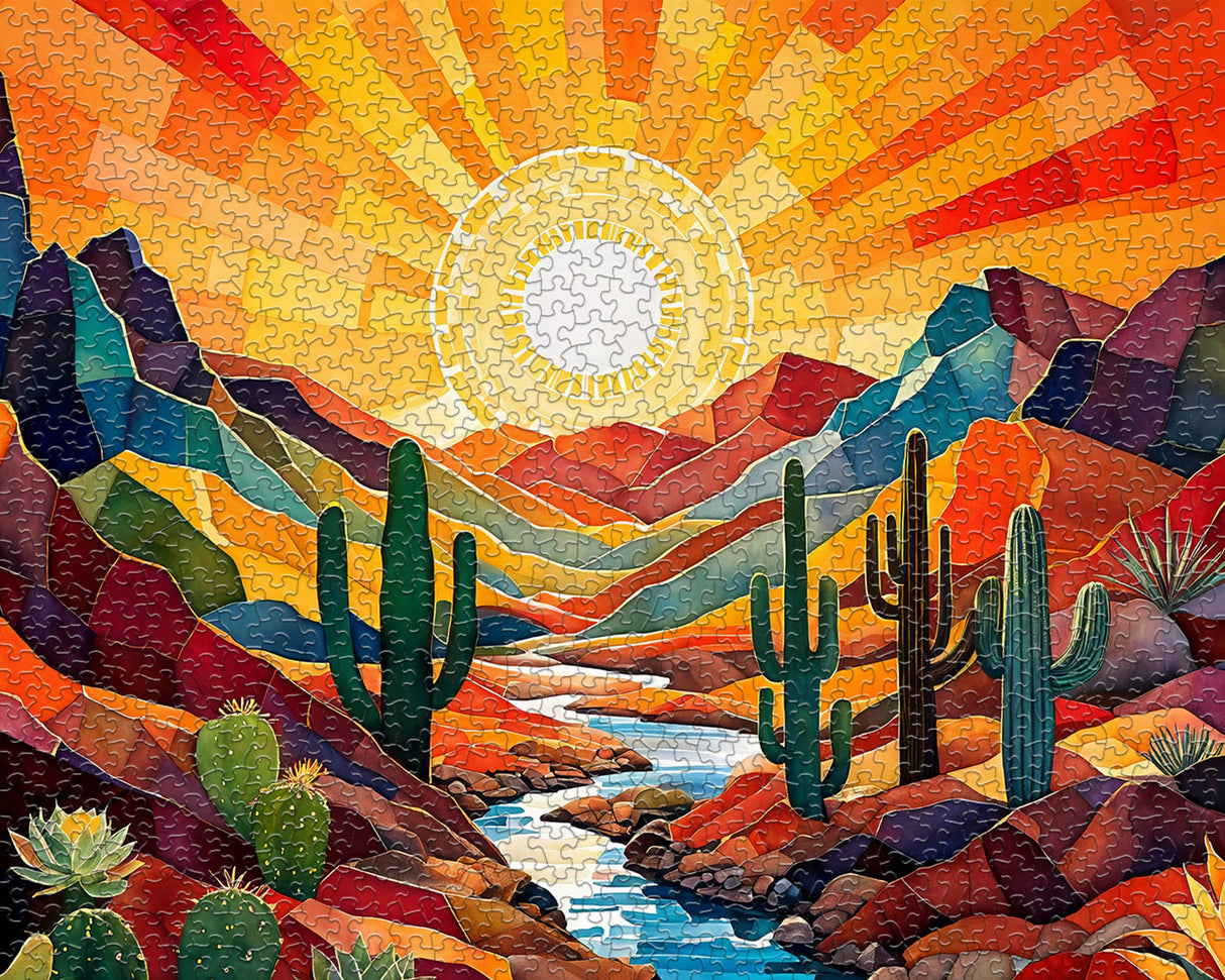 Springbok Southwest Sunrise Limited Release 1000 Piece