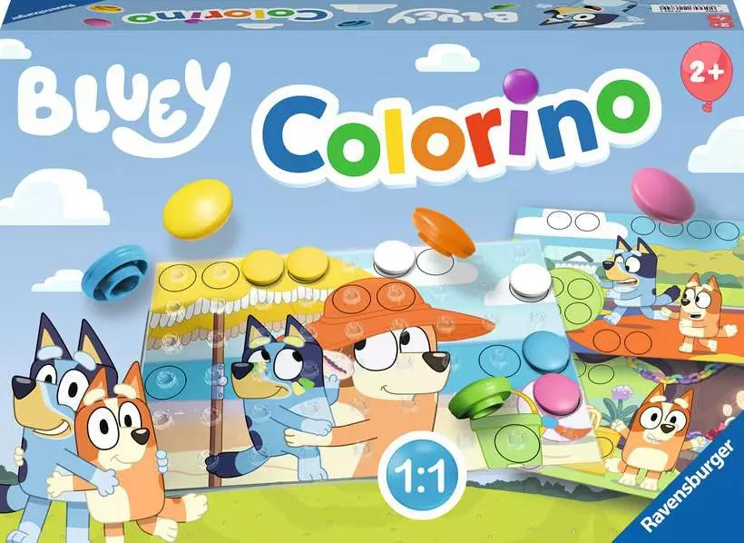 Bluey: Colorino - Multilingual - Games for kids 2 years up