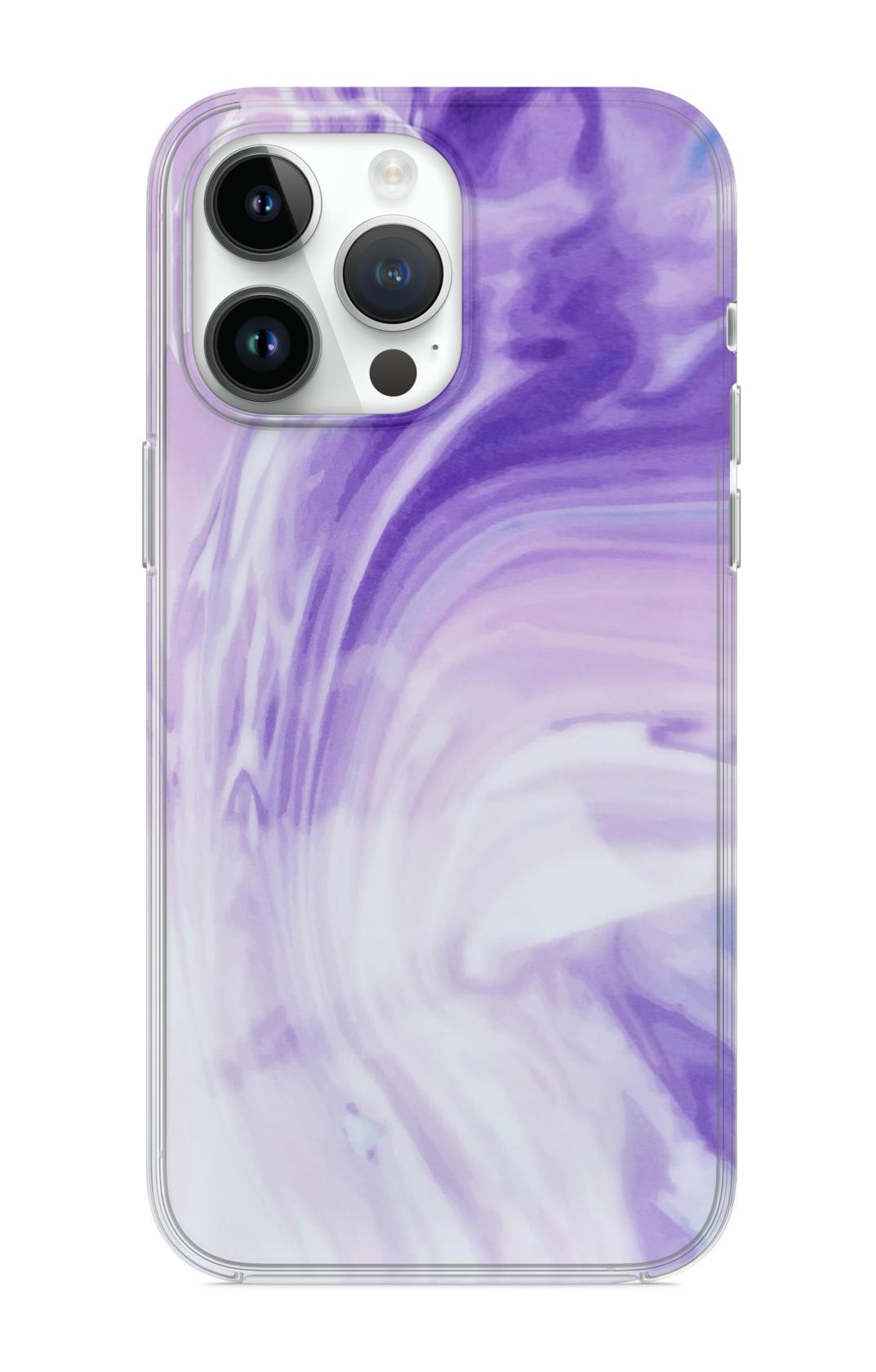 BASE IPHONE 15 PRO (6.1) - MARBLE LUXURY SHOCKPROOF COVER MAGSAFE