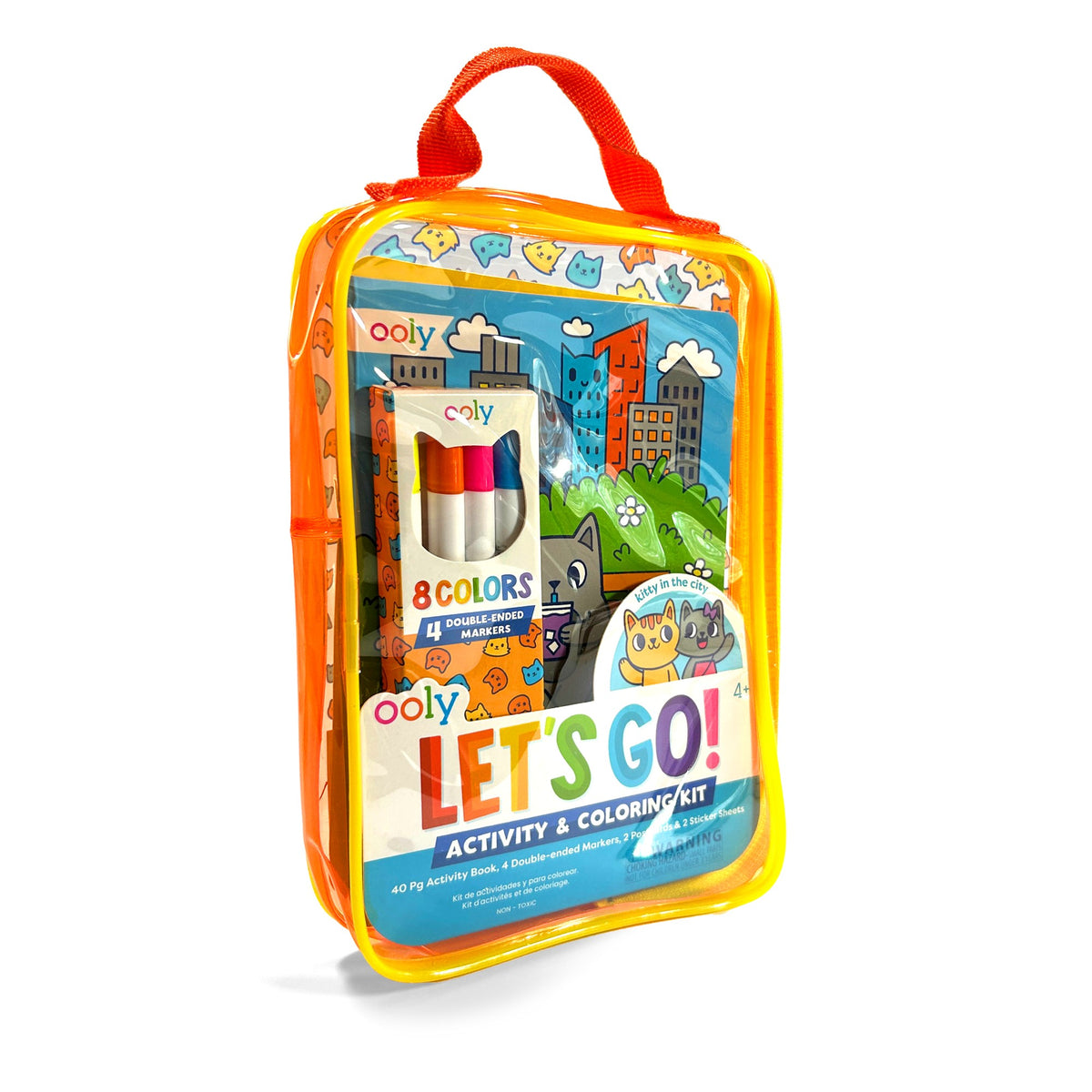 OOLY Let's Go! Activity & Coloring Kit - Kitty in the City - product image 2 of 7
