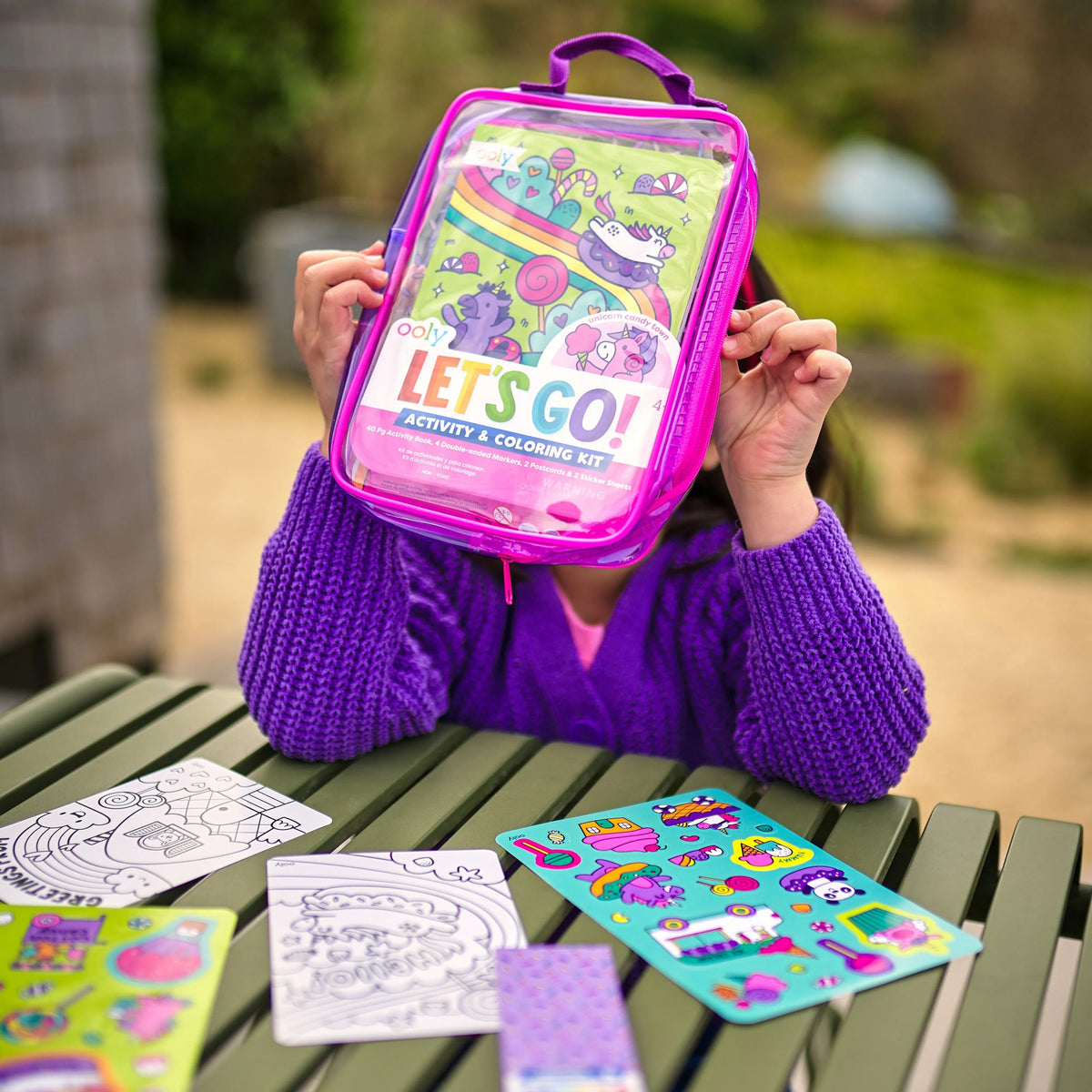OOLY Let's Go! Activity & Coloring Kit - Kitty in the City - product image 5 of 7