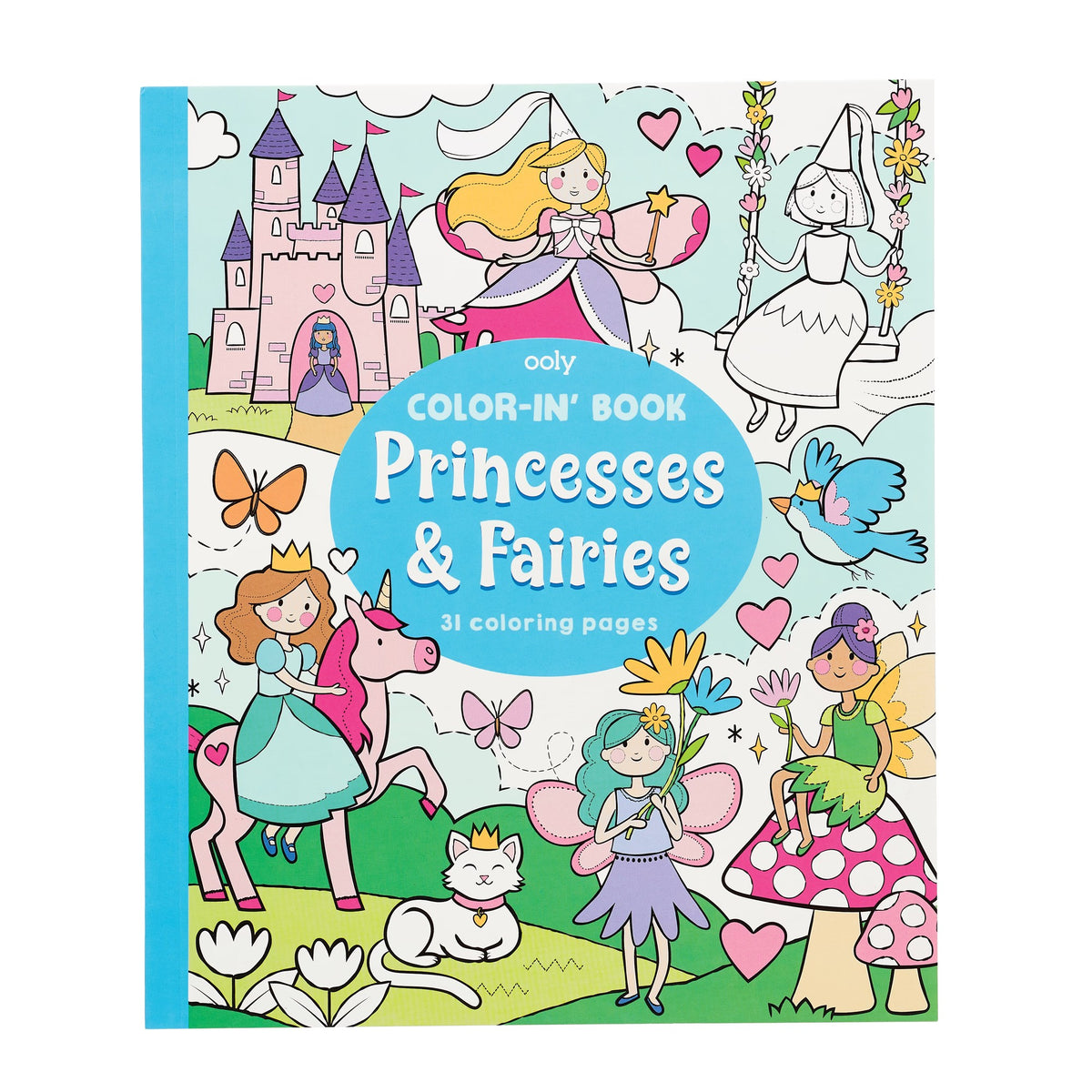OOLY Princesses and Fairies Coloring Book - main product image