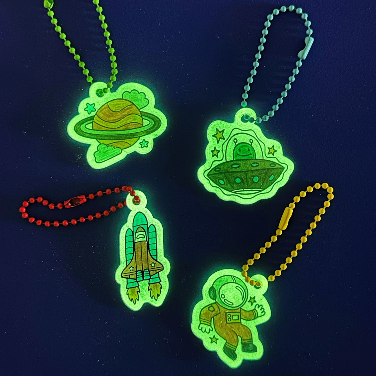 OOLY Shrink-Its! DIY Shrink Art Kit - Glow Buddies - 20 Charms - product image 3 of 8