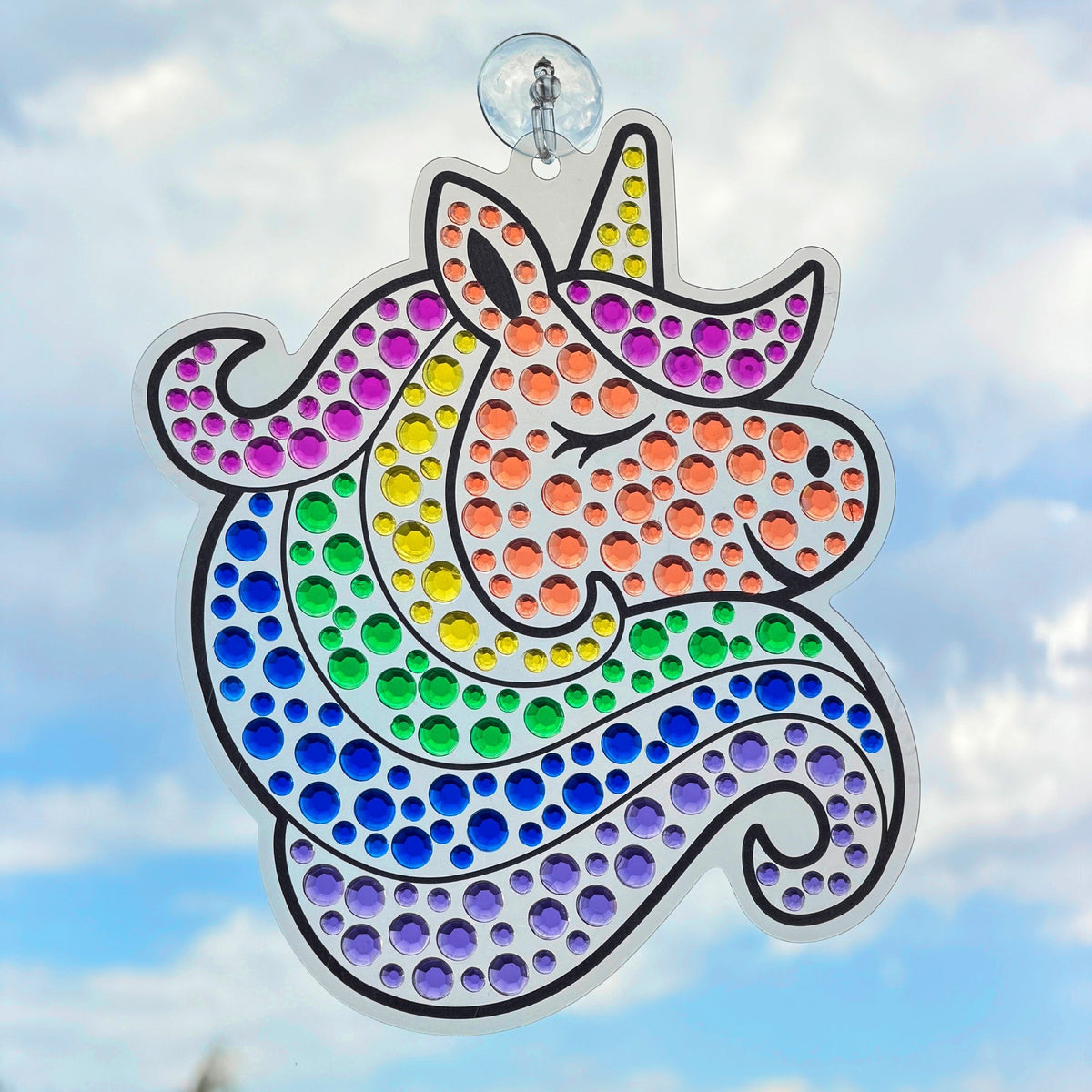 OOLY Sun Sparkles Gem Suncatcher Kit - Rainbow Magic - 4 Designs - product image 4 of 8