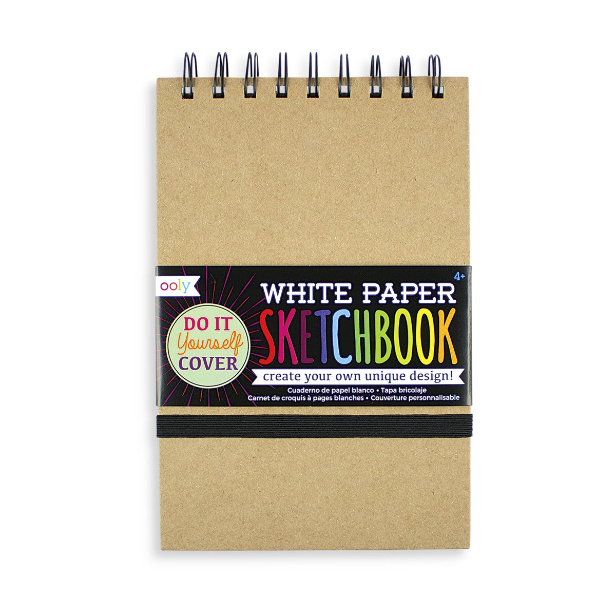 OOLY D.I.Y. Cover: White Paper Sketchbook - product image 3 of 4