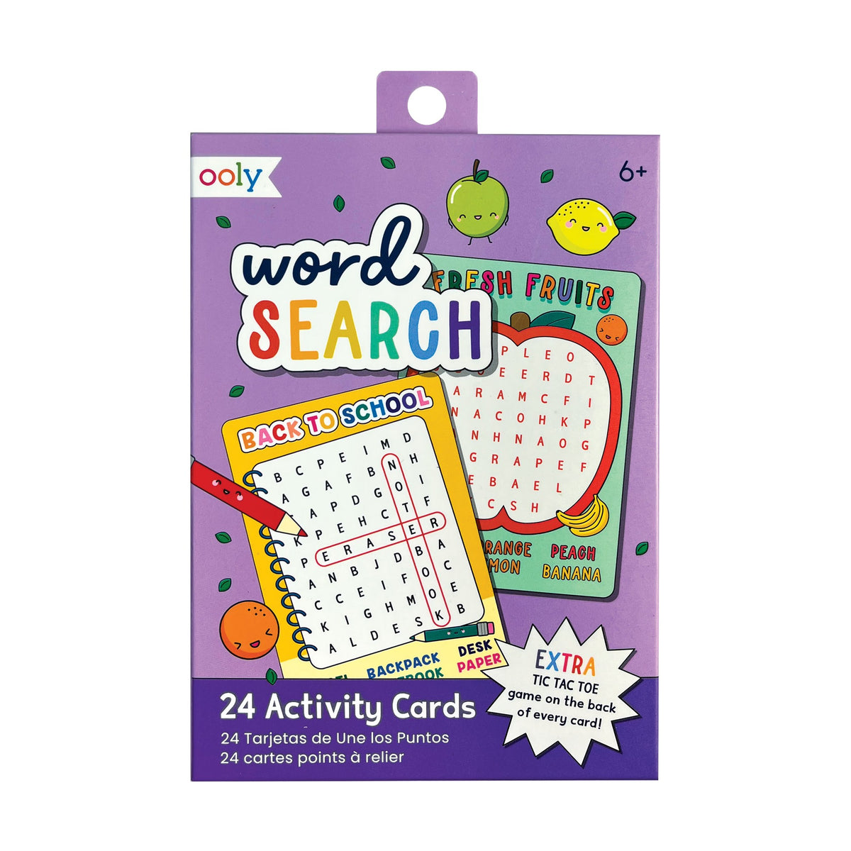 OOLY Word Search Activity Cards - main product image