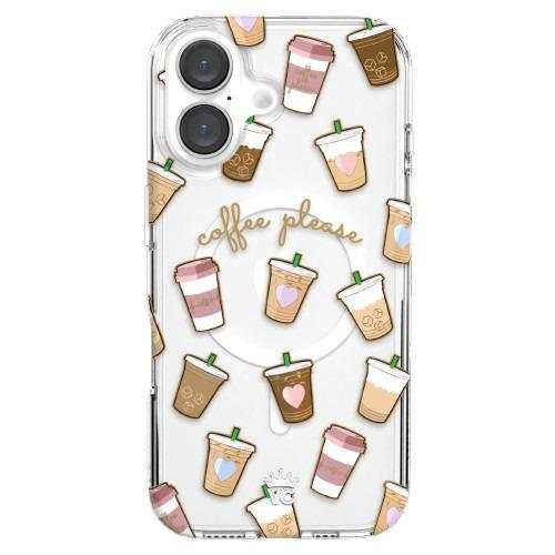 Velvet Caviar - Magsafe Case For Apple Iphone 16 - Coffee First