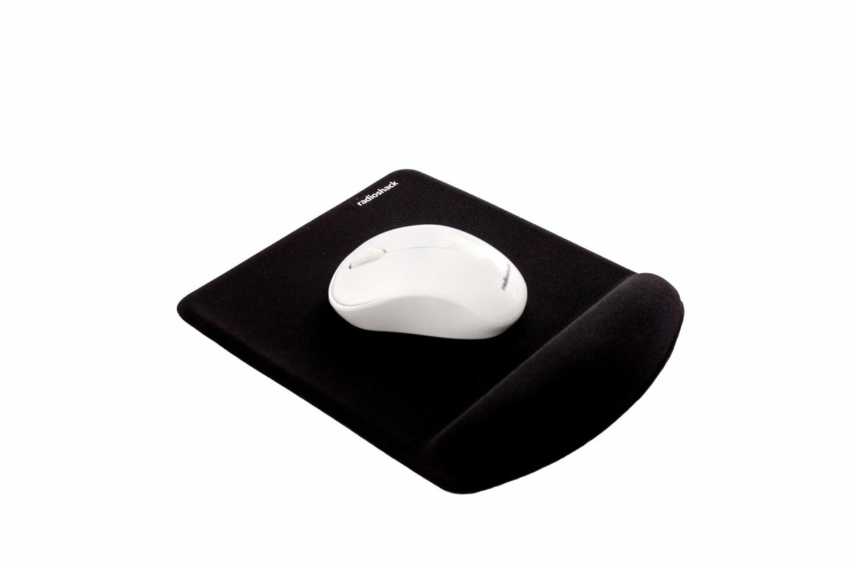 MOUSE PAD WITH WRIST REST - BLACK