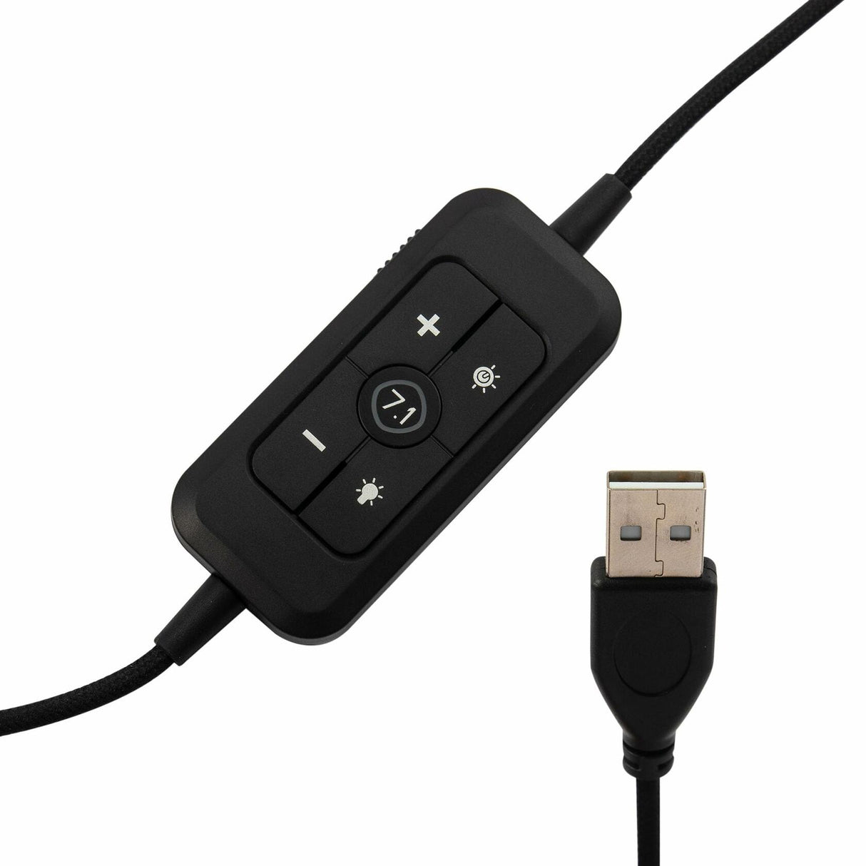 RadioShack Gaming 7.1 USB Headphones Black & Red 3304408