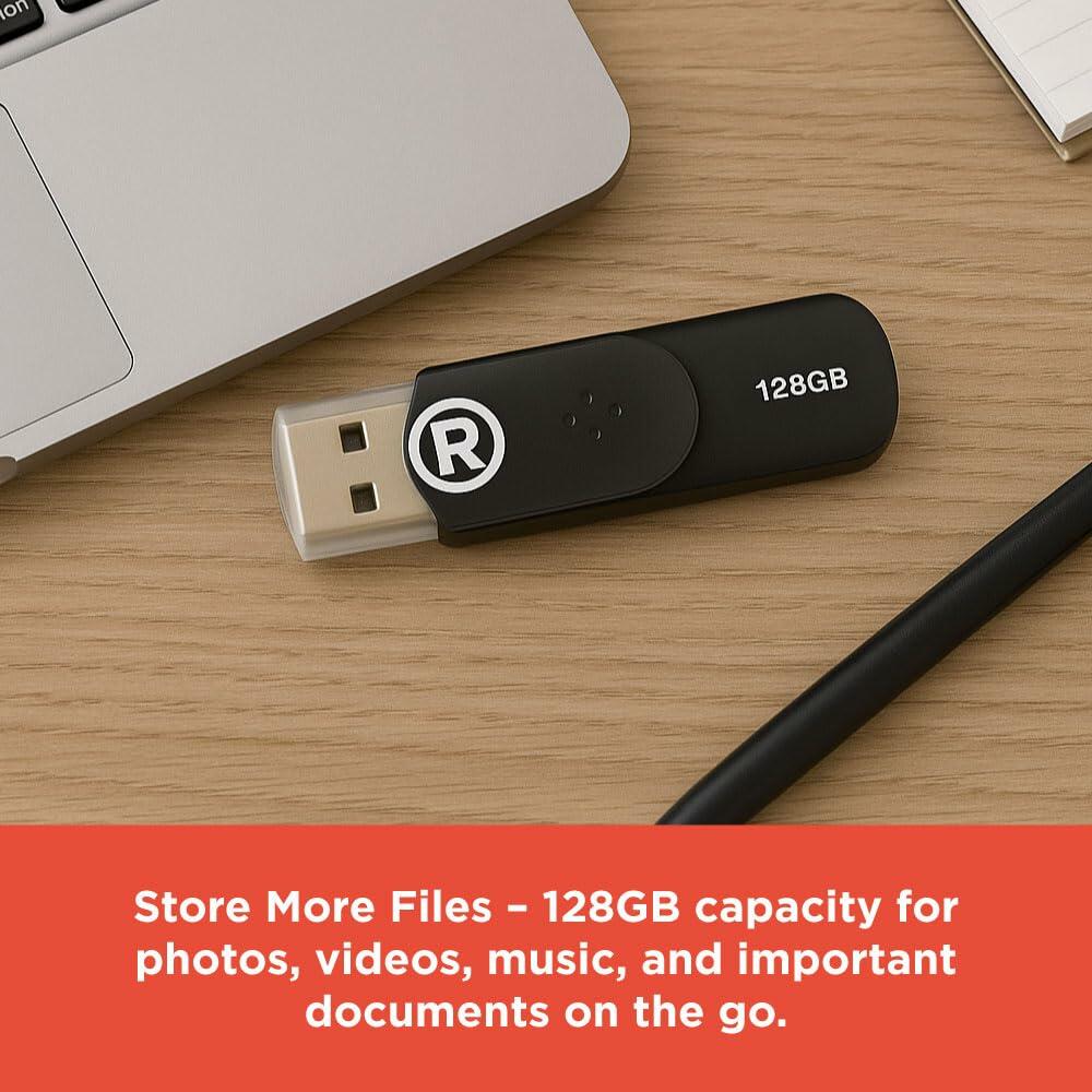 RadioShack USB 3.0 Flash Drive 128 GB 4401192