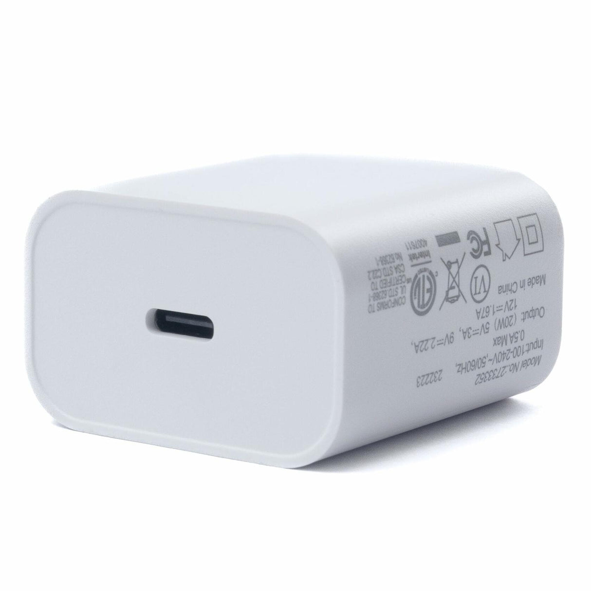 RadioShack Three Pack Type C Wall Charger 20W White 2733358