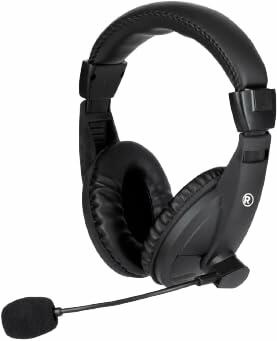 RadioShack Stereo Headphones with Microphone 2604800