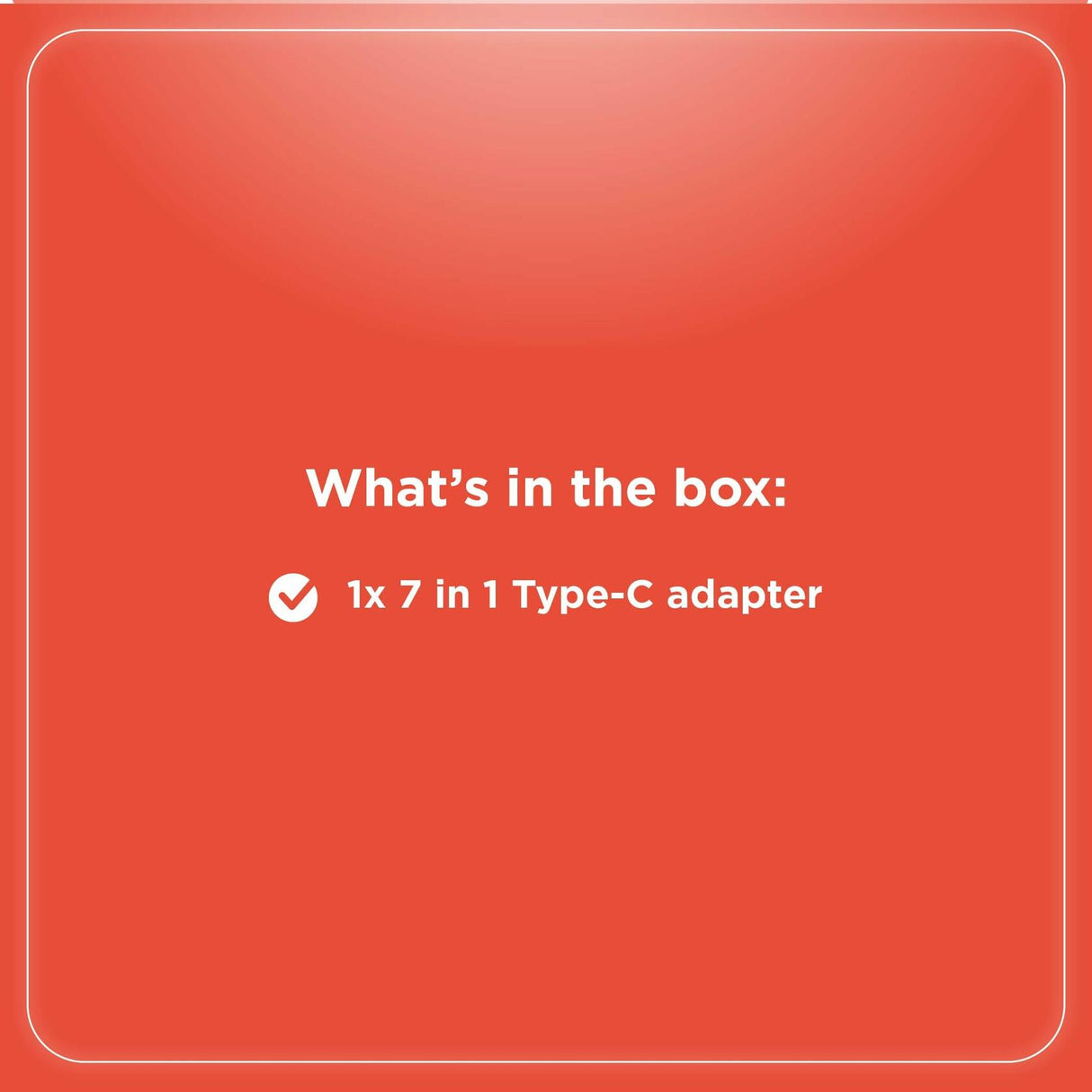 RadioShack 7 in 1 Type-C Adapter