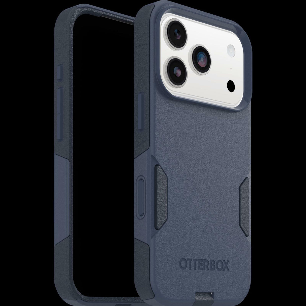 OtterBox - Commuter MagSafe Case with Camera Control for Apple iPhone 17 Pro - Blue Sentiment