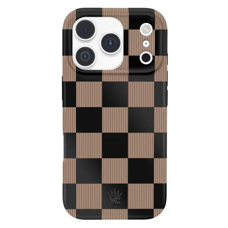 VELVET CAVIAR - MagSafe Case for Apple iPhone 17 Pro - Mocha Vibe Checker