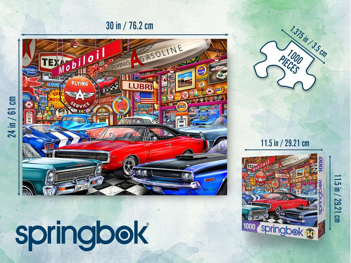 Springbok Muscle Car Museum 1000Pc